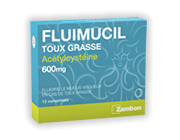 FLUIMUCIL TOUX GRASSE<br />
COMPRIMÉS<br />
600 mg