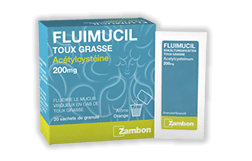 FLUIMUCIL TOSSE GRASSA<br />
GRANULATO<br />
200 mg e 600 mg